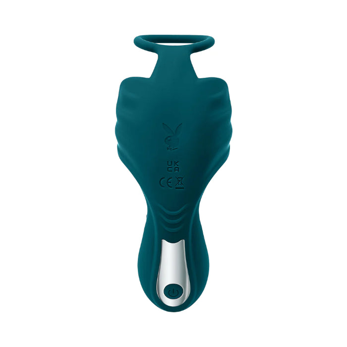 Playboy Bring It Beaded Thrusting Butt Plug And Vibrating Winged Ball Cradle And Shaft Ring