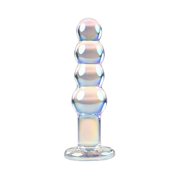 Playboy Jewels Glass Beads Iridescent Rabbit Head Detail