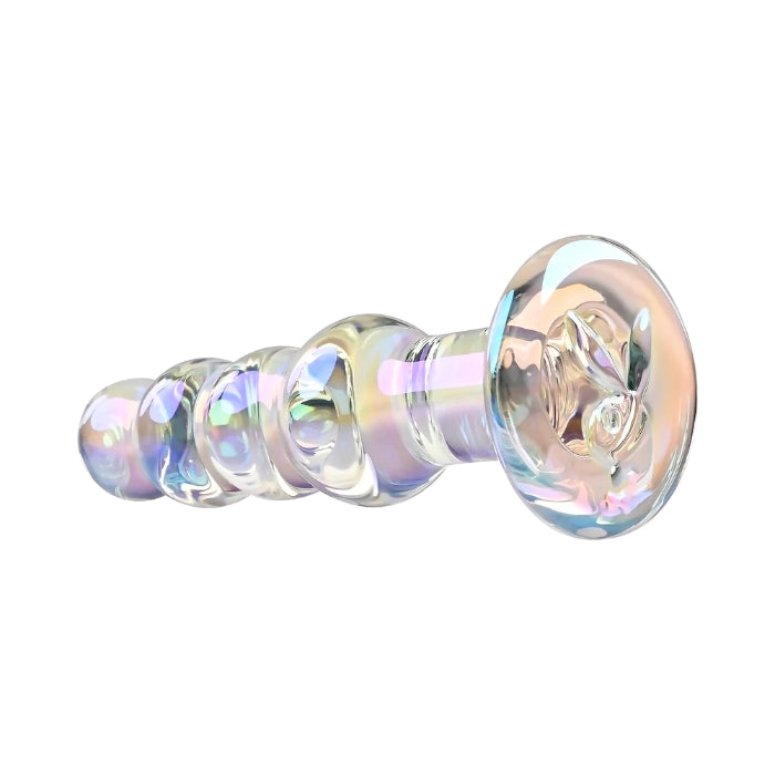 Playboy Jewels Glass Beads Iridescent Rabbit Head Detail