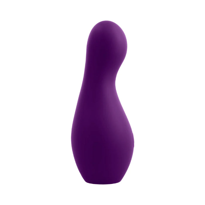 Playboy The Jet Set Vibe Rechargeable Silicone Petite Travel Friendly Mini Vibrator With Charging Case