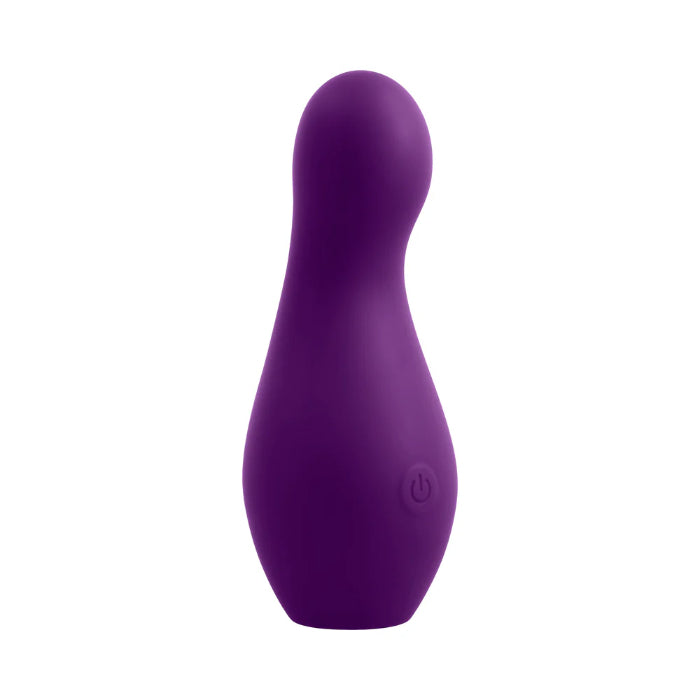 Playboy The Jet Set Vibe Rechargeable Silicone Petite Travel Friendly Mini Vibrator With Charging Case