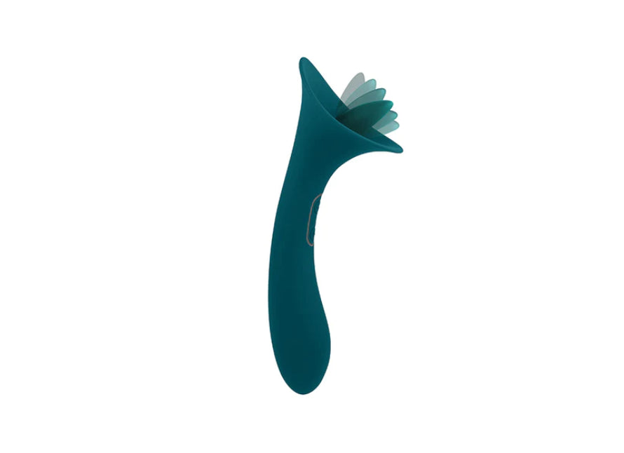 Playboy True Indulgence Rechargeable Dual Ended Silicone Flicking And G Spot Vibrator