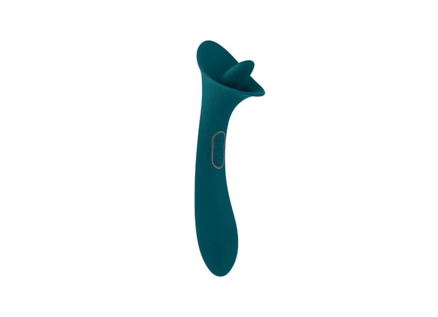 Playboy True Indulgence Rechargeable Dual Ended Silicone Flicking And G Spot Vibrator