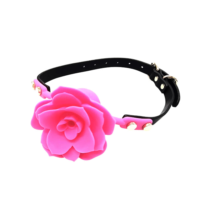 Ple'sur Breathable Silicone Flower Ball Gag