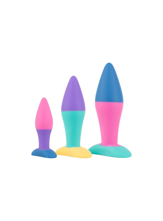 PMV20 Koda 3 Piece Silicone Butt Plug Set