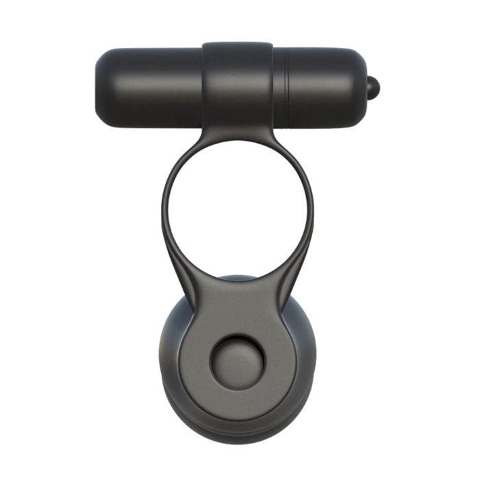 Posable Partner Double Penetrator Vibrating Ring And Posable Beaded Silicone Stimulator