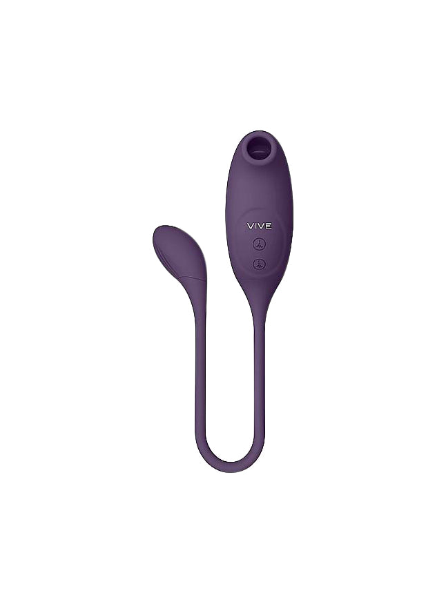 Quino Air Wave & Vibrating Egg Rechargeable Waterproof Vibrator