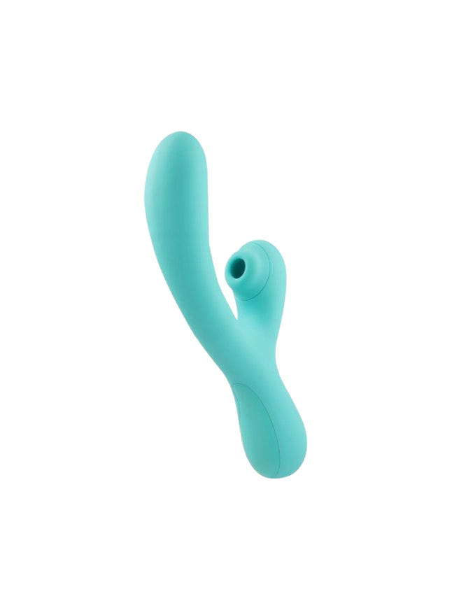 Rock Candy Refined Sugarotic Suction Dual Stimulator Rechargeable Silicone Rabbit