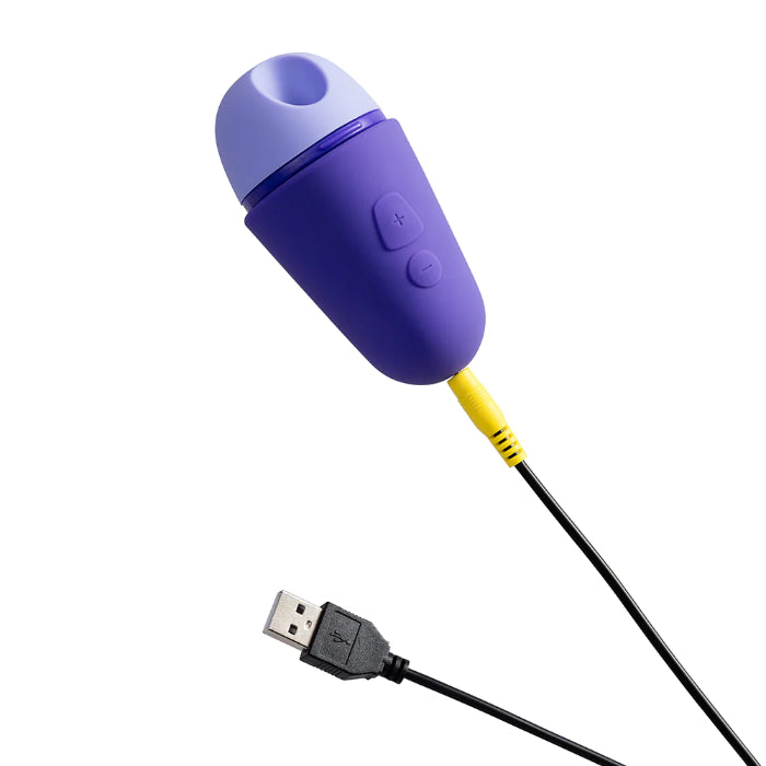 ROMP Free X Pleasure Air Pulse Rechargeable Compact Discreet Suction Massager With Cover