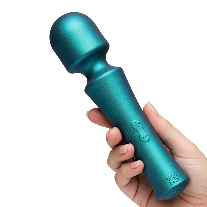ROMP Presto Wand Rechargeable Flexible Vibrator With Squishy Liquid Silicone Head