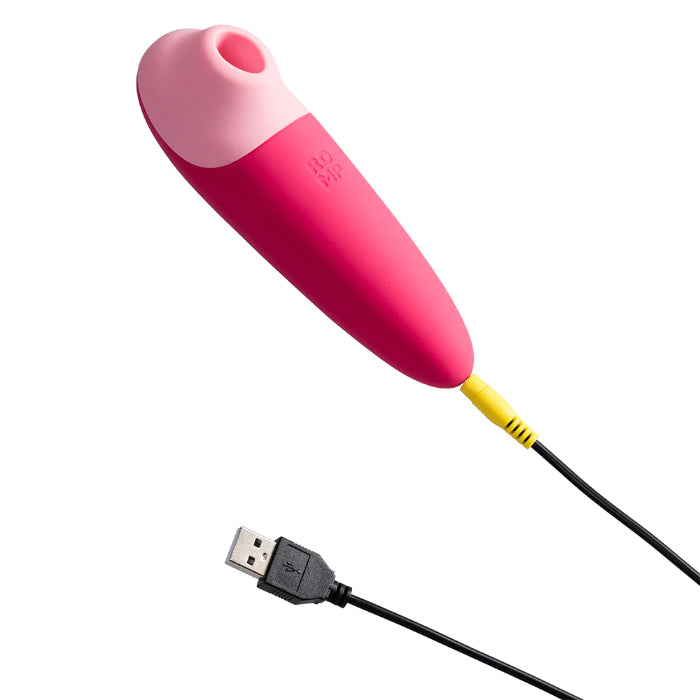 ROMP Shine X Pleasure Air Pulse Silicone Compact Powerful Discreet Suction Massager