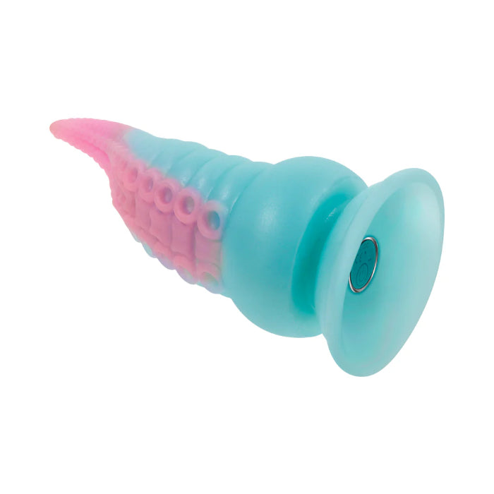 Selopa Stuck On You Tentacle Fantasy Shape Rechargeable Vibrating Harnessable Suction Cup Base Silicone Dildo