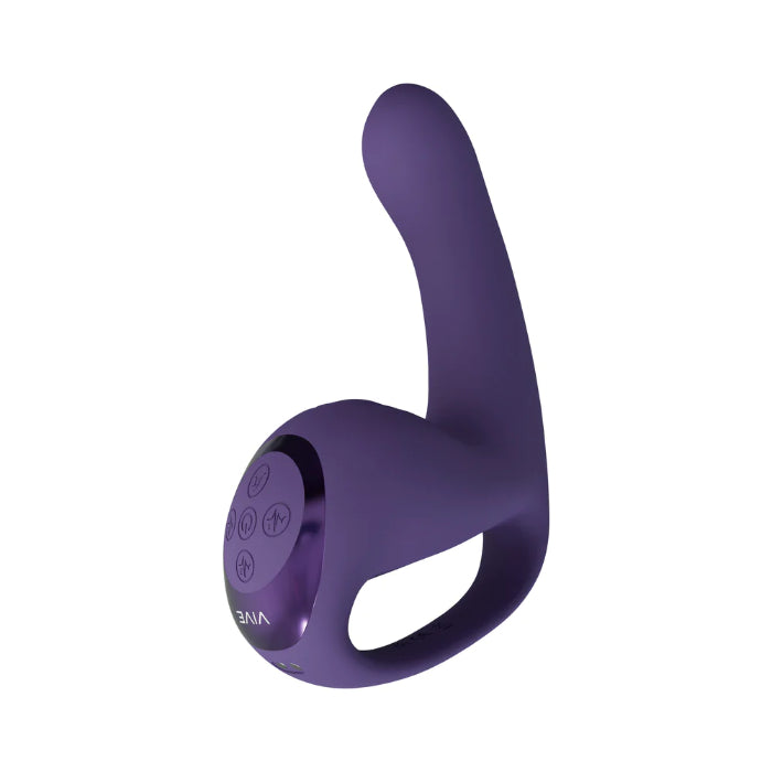 Shots VIVE Riko Rechargeable Silicone Triple Motor Thumper with Come Hither Motion and Pulse Wave Stimulator