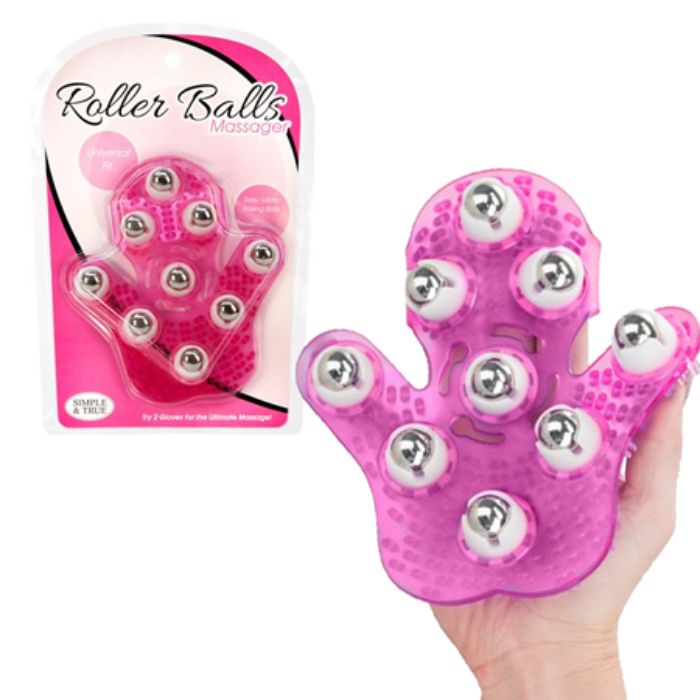 Simple and True Roller Ball Glove For Body Massage