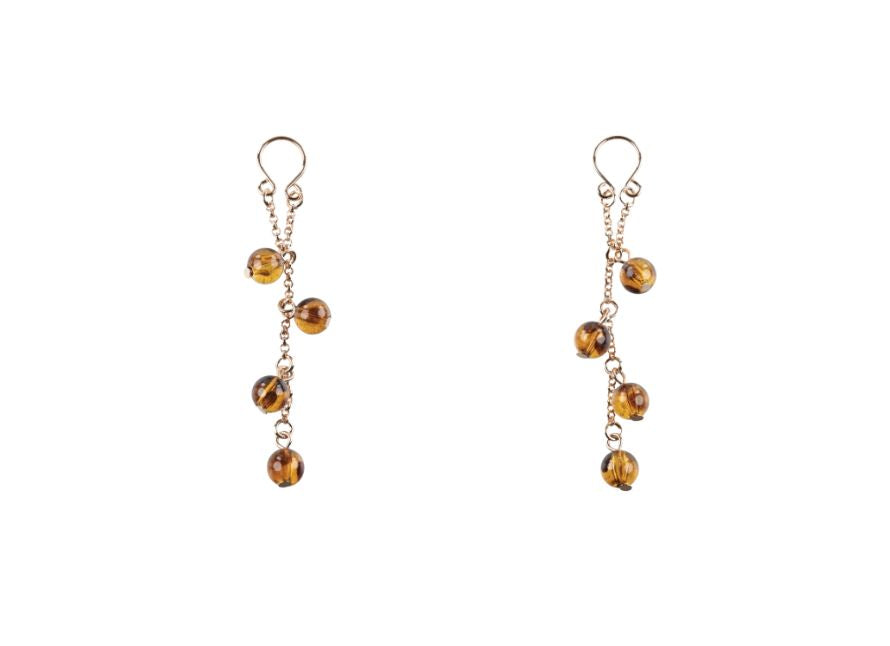 Sincerely, Sportsheets Amber Adjustable Tortoiseshell Nipple Jewelry