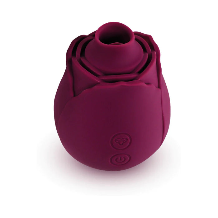 Skins Rose Buddies The Rose Flutterz Rechargeable Silicone Flicking Stimulator