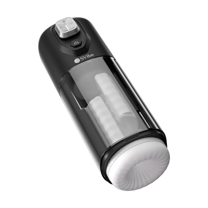 Snail Vibe SVibe Ikon Volt Masturbator Rechargeable Warming Rubbing And Vibrating Stroker