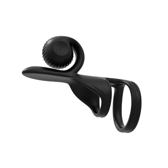 Snail Vibe SVibe Jovi Rechargeable Remote Control Synchronized Stimulation Couples Ring
