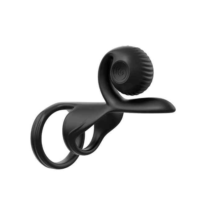 Snail Vibe SVibe Jovi Rechargeable Remote Control Synchronized Stimulation Couples Ring