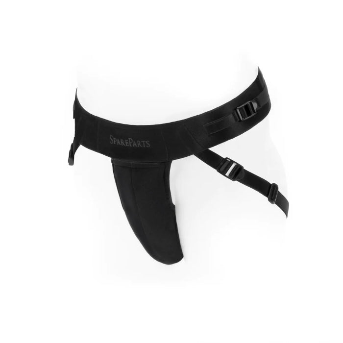 SpareParts Joque Deuce Cover Jock Style Adjustable Dual Ring Cloth Strap-On Harness For Double Penetration