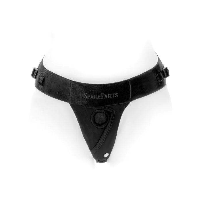 SpareParts Theo Cover Thong Style Adjustable Cloth Strap-On Harness