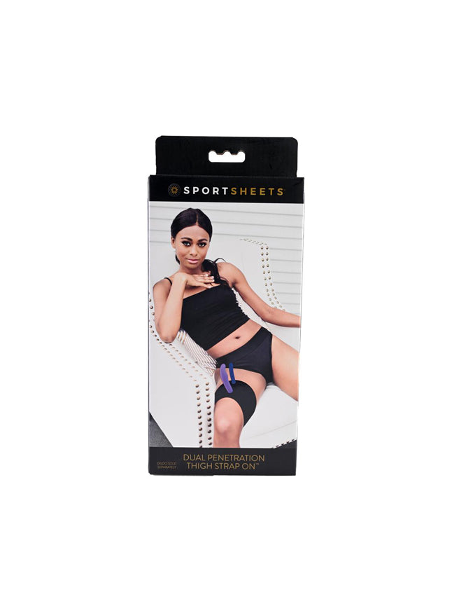 Sportsheets Dual Penetration Thigh Strap On Harness