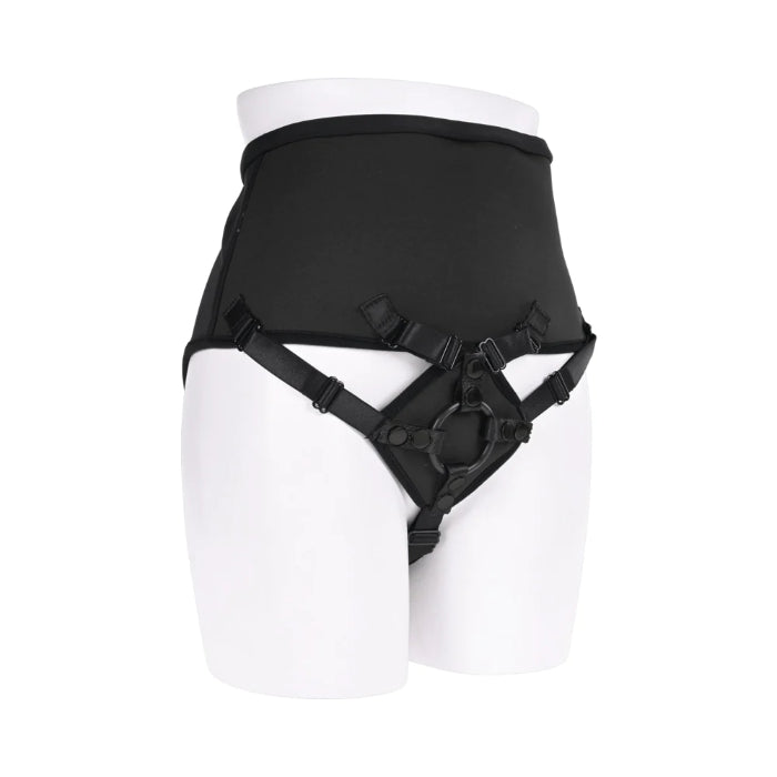 Sportsheets High Waisted Corset Adjustable Strap On Harness