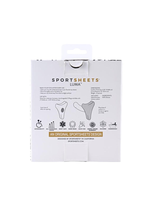 Sportsheets Luma Dildo & Harness Silicone Cushion