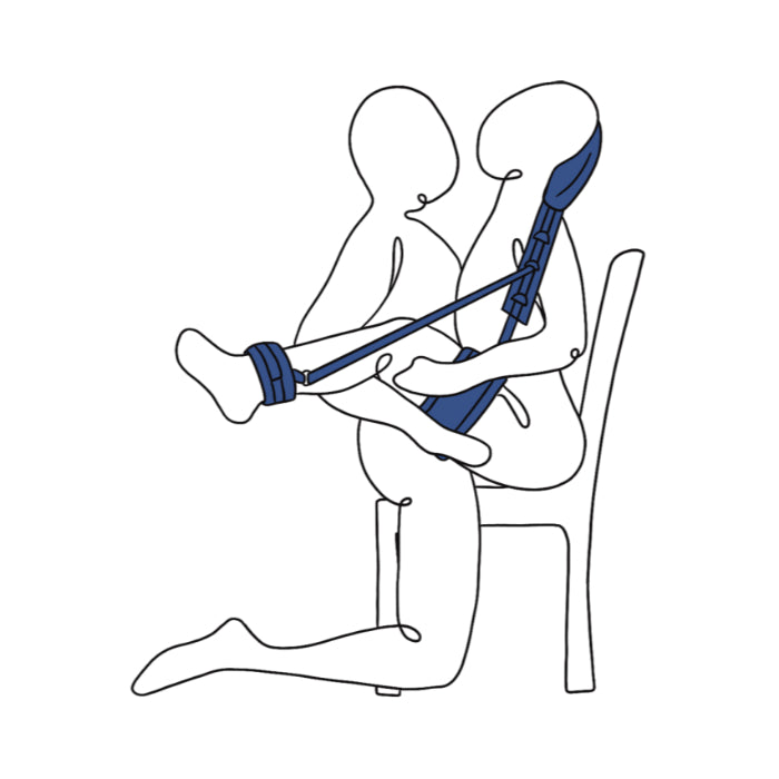 Sportsheets Pivot Positioning Partner Sex Sling With Flat Pillow