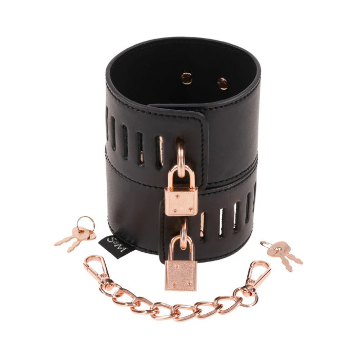 Sportsheets S&M Brat Locking Cuffs