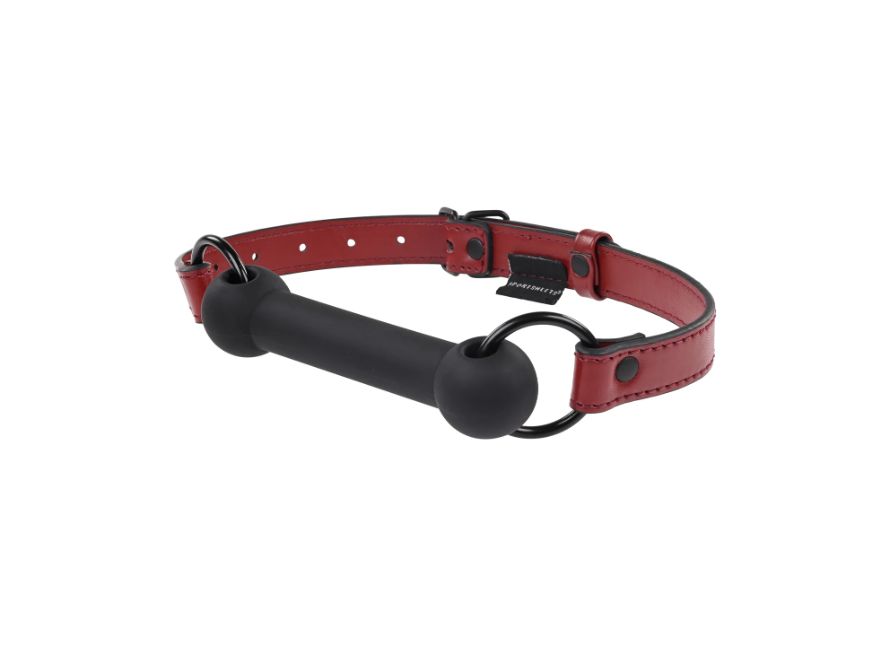 Sportsheets Saffron Silicone Bit Gag with Adjustable Buckle