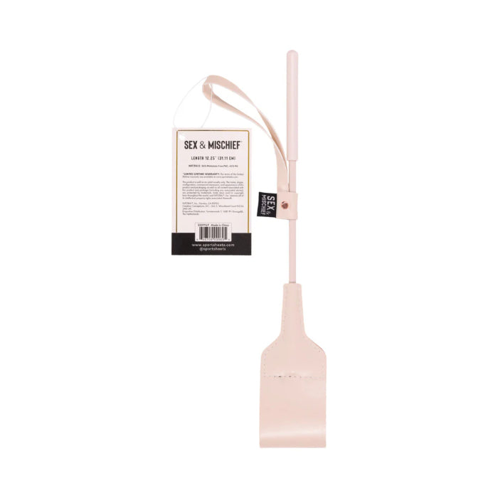 Sportsheets Sex & Mischief Peaches 'n CreaMe Compact Riding Crop
