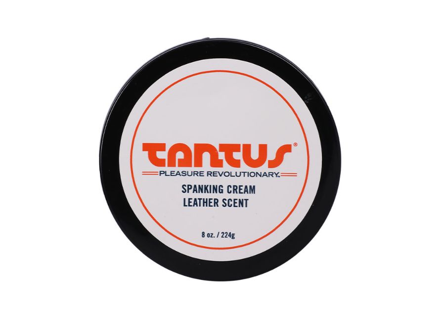 Tantus Leather Scented Spanking Cream To Enhance Impact Play