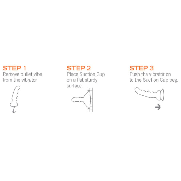 Tantus Silicone Suction Cup Attachment For Vibe Compatible Dildos