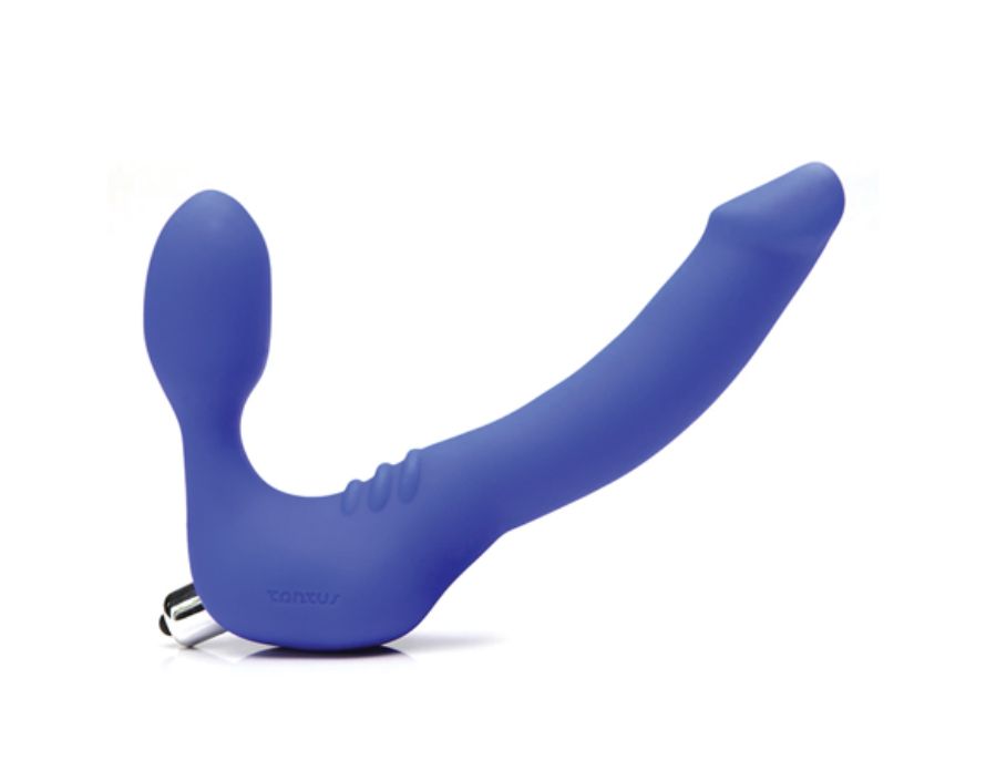 Tantus Slim Strapless Vibrating Strap-On Double Dildo