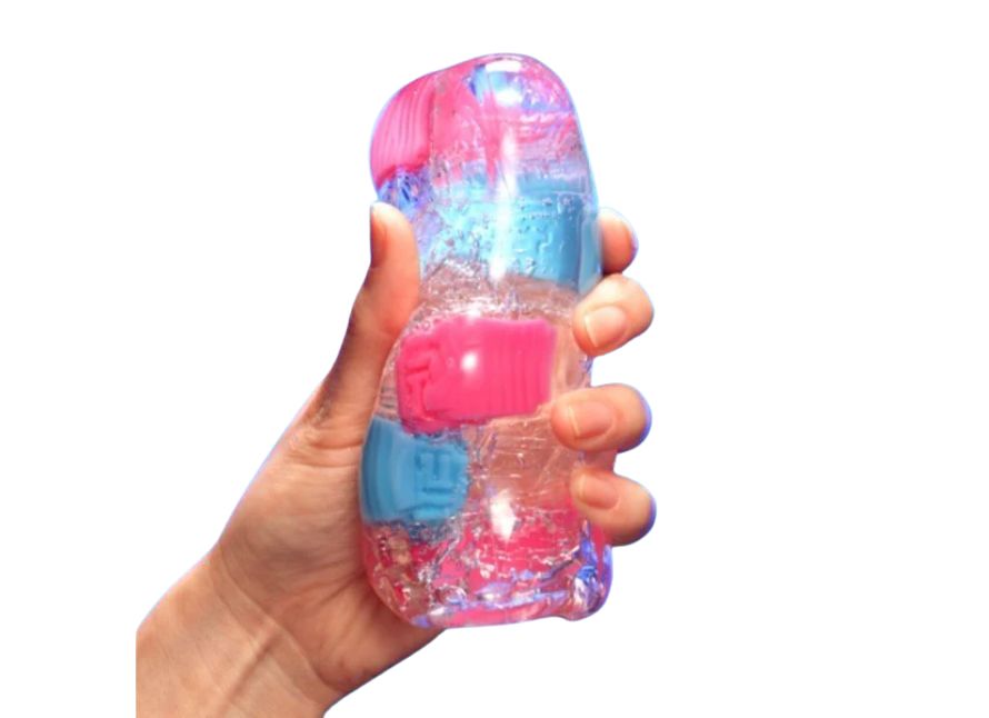 Tenga Bobble Crazy Cubes Textured Masturbation Sleeve
