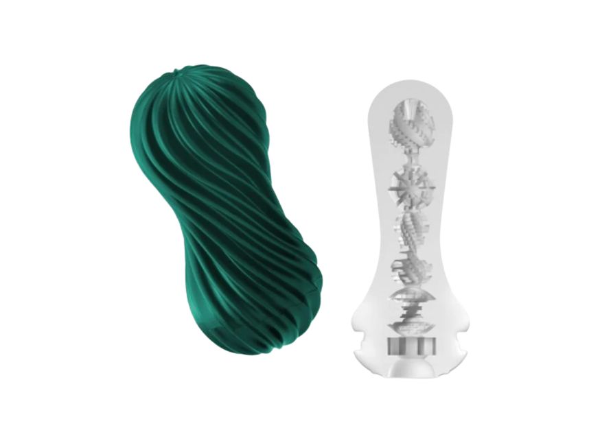 Tenga Flex Green Fizzy Reusable Stroker