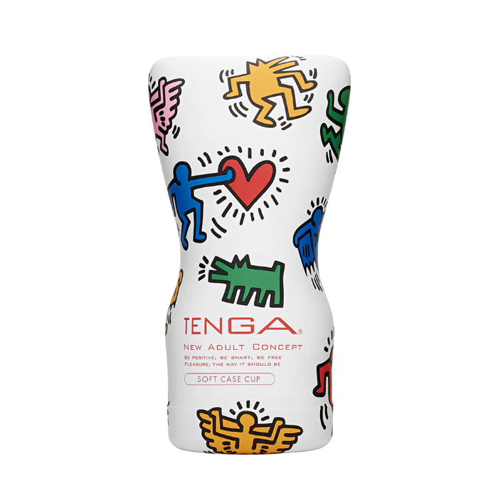 Tenga Keith Haring Soft Case Pre-Lubricated Disposable Masturbation Cup