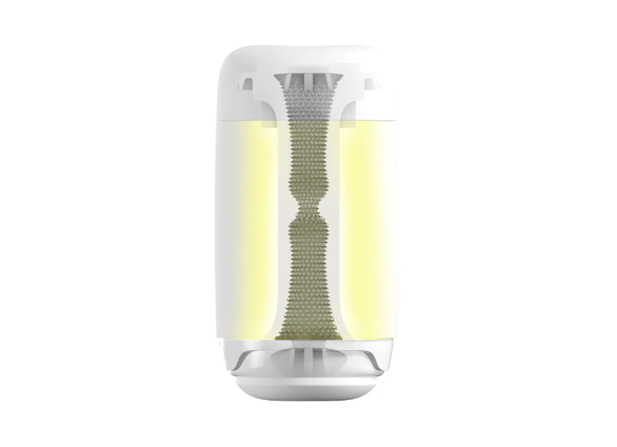 Tenga Puffy Stroker Sugar White Super Soft Reusable Masturbation Cup