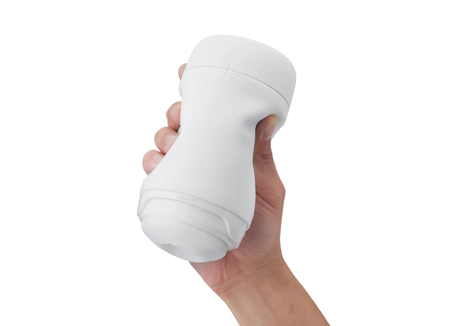 Tenga Puffy Stroker Sugar White Super Soft Reusable Masturbation Cup
