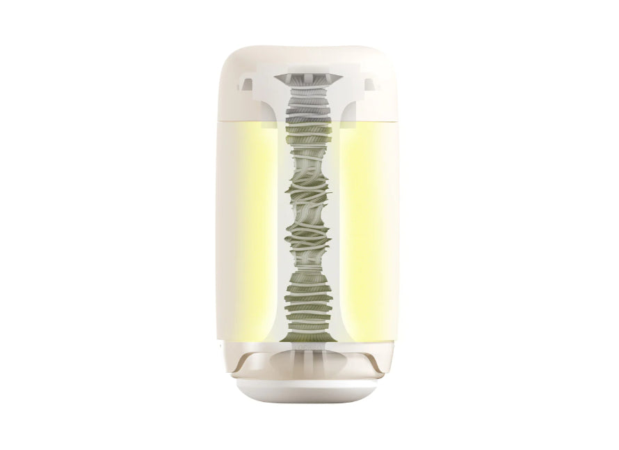 Tenga Puffy Stroker Latte Brown Super Soft Reusable Masturbation Cup