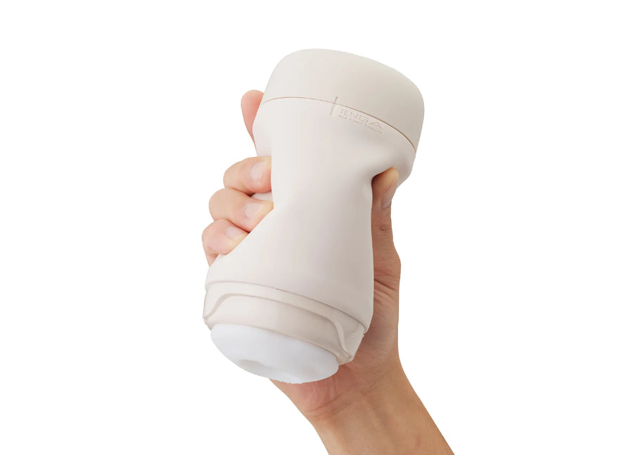 Tenga Puffy Stroker Latte Brown Super Soft Reusable Masturbation Cup