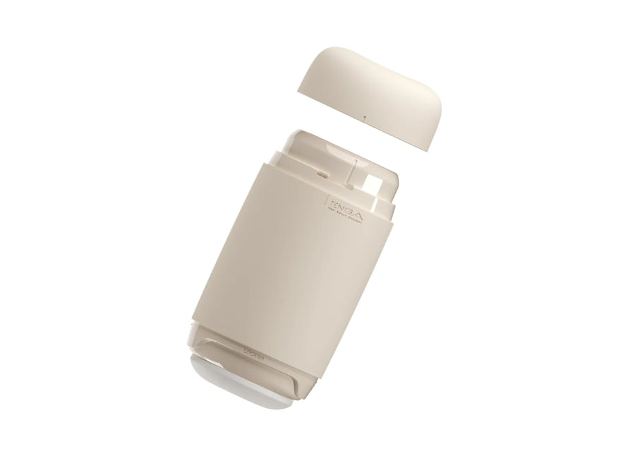 Tenga Puffy Stroker Latte Brown Super Soft Reusable Masturbation Cup