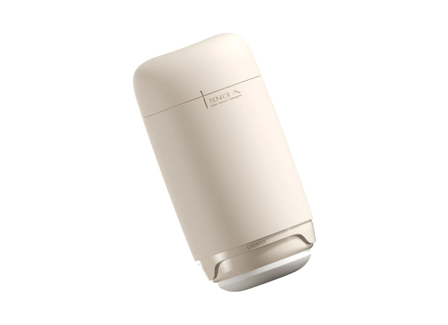 Tenga Puffy Stroker Latte Brown Super Soft Reusable Masturbation Cup