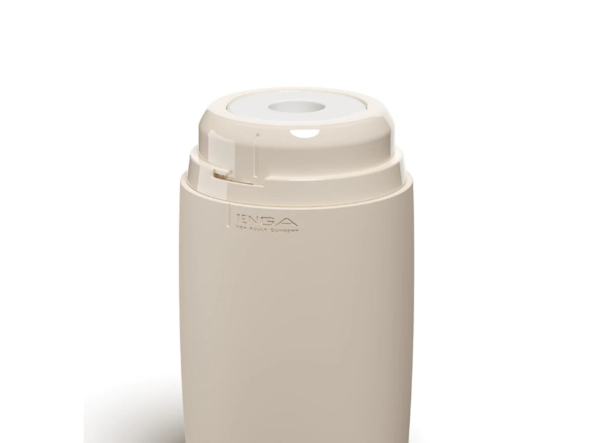Tenga Puffy Stroker Latte Brown Super Soft Reusable Masturbation Cup