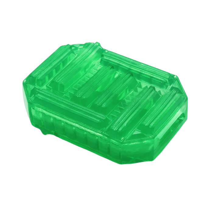 Tenga Uni Emerald Step Textured Finger Sleeve For Manual Stimulation And Stroking