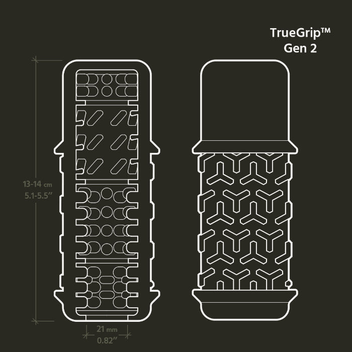 The Handy TrueGrip™ Gen 2 Textured Sleeve To Use Independently Or With The Handy