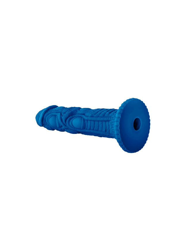 The Realm Draken Lock-On Blue Silicone Dragon Fantasy Dildo