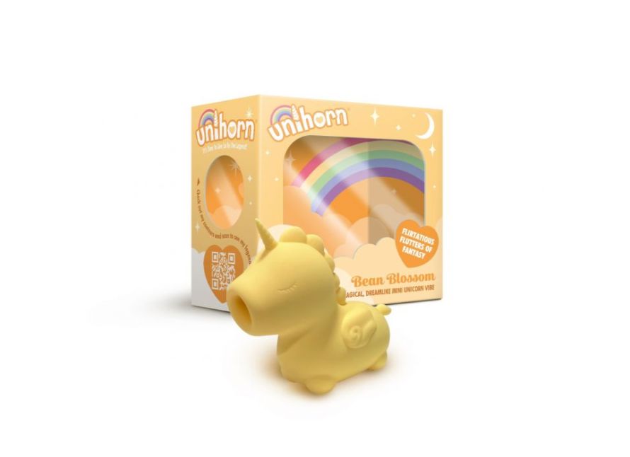 Unihorn Bean Blossom Flicking Vibrator Rechargeable Silicone Vibrator