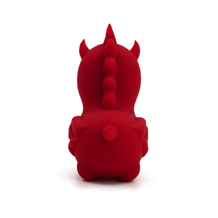 Unihorn Blaze Diablo Rechargeable Mini Unicorn Vibe With Silicone Flicking Forked Tongue Stimulator